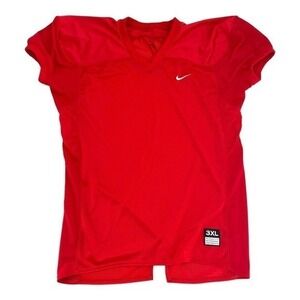Nike Men's Red‎ Defender Game Football Jersey Uniform Size 3XL